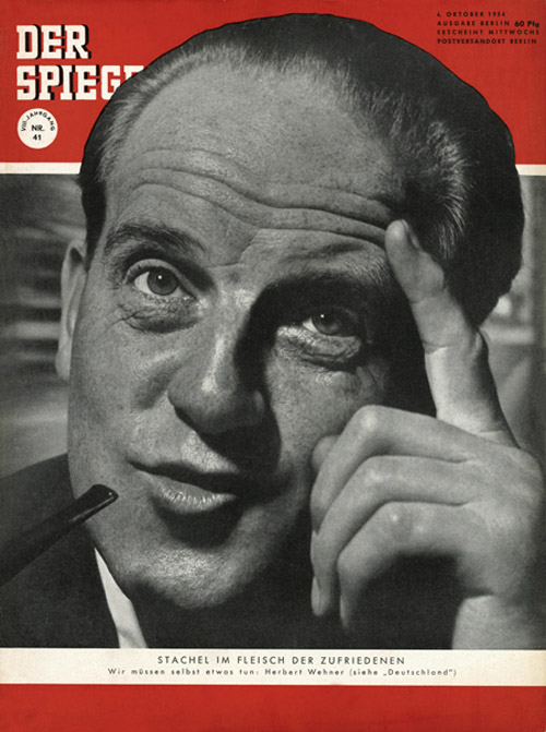 SPD Politician Herbert Wehner (October 1954)